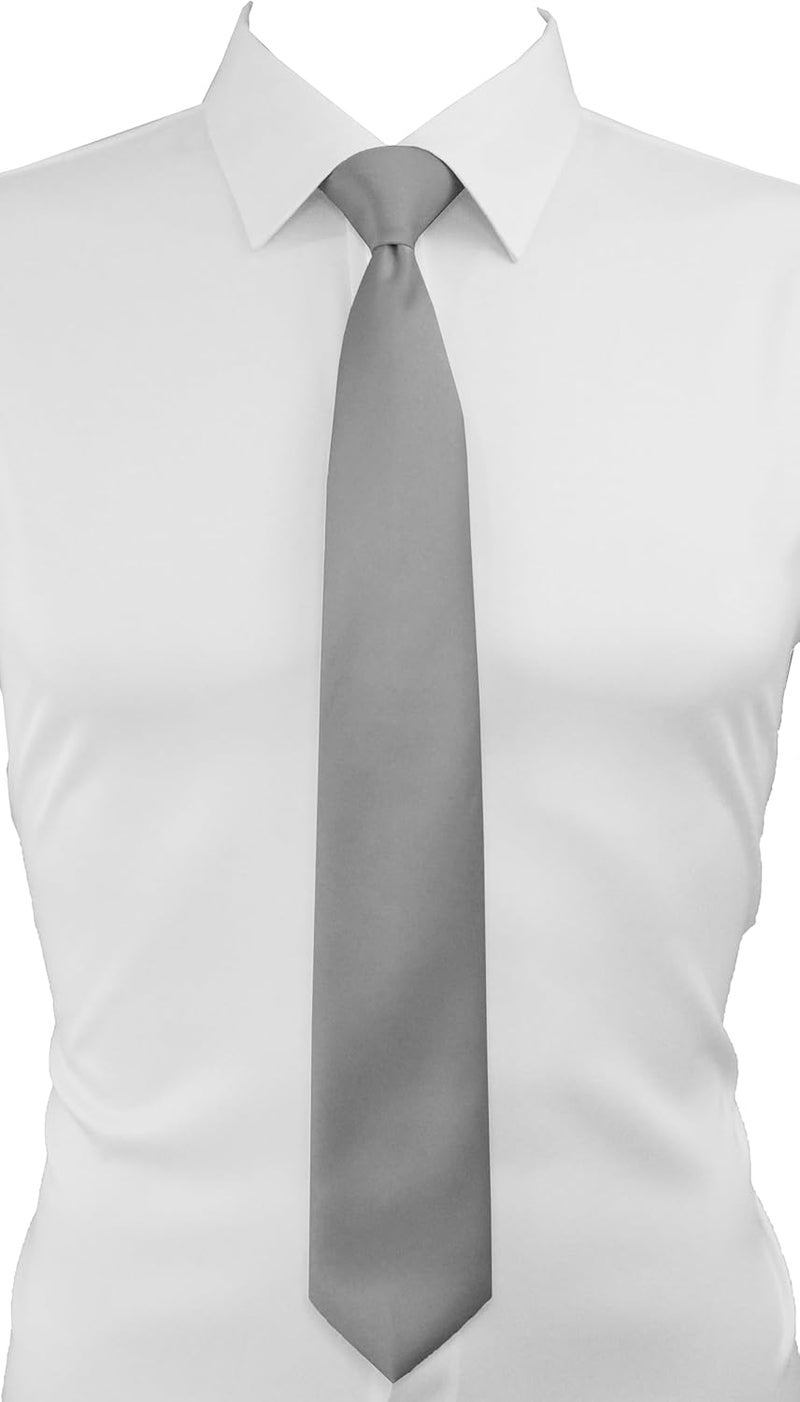 Trilece Ties for Men - Men's Solid Color Ties - Formal Neckties for Men - Neck Tie for Man - Image 1